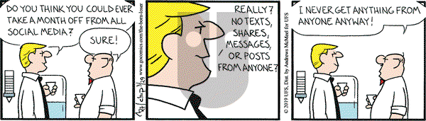 The Born Loser on Friday March 29, 2019 Comic Strip