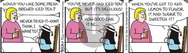 The Born Loser - Thursday May 24, 2012 Comic Strip