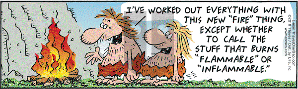 Frank and Ernest on Monday February 15, 2010 Comic Strip