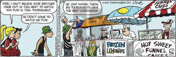 Cleats on Wednesday June 19, 2002 Comic Strip