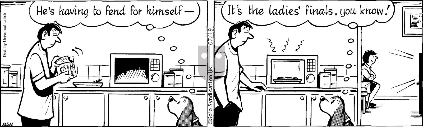 Fred Basset on Saturday July 19, 2014 Comic Strip