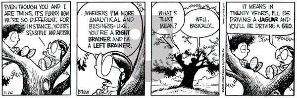 Grand Avenue on Wednesday July 26, 2000 Comic Strip