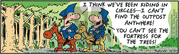 Frank and Ernest on Wednesday October 20, 2010 Comic Strip