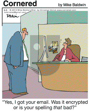 Cornered on Thursday September 5, 2013 Comic Strip