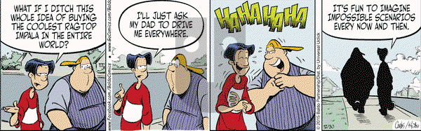 Baldo on Wednesday December 30, 2015 Comic Strip