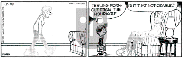 Grand Avenue on Saturday March 1, 2003 Comic Strip