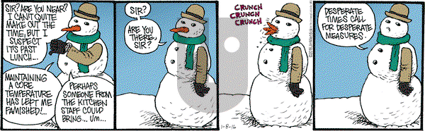 Monty on Friday January 8, 2016 Comic Strip
