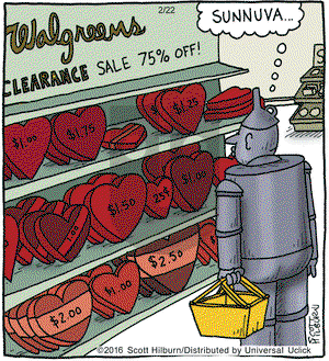 The Argyle Sweater on Monday February 22, 2016 Comic Strip