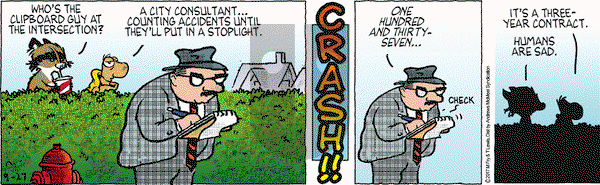 Over the Hedge on Wednesday September 27, 2017 Comic Strip