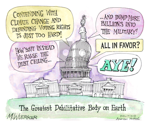 Matt Wuerker - Wednesday December 15, 2021 Comic Strip