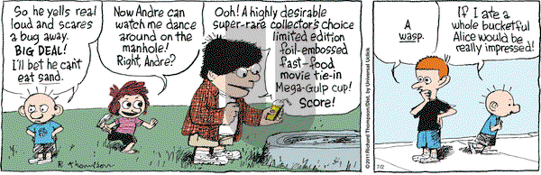 Cul de Sac on Saturday July 2, 2011 Comic Strip