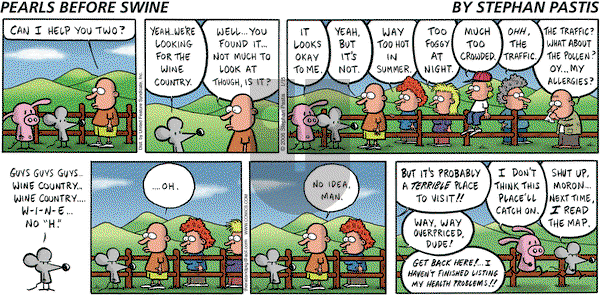 Pearls Before Swine on Sunday January 15, 2006 Comic Strip
