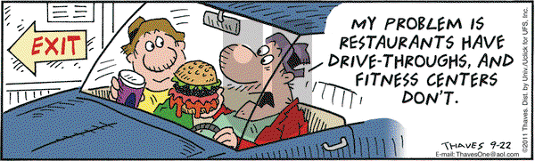 Frank and Ernest on Thursday September 22, 2011 Comic Strip