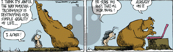 The Grizzwells on Tuesday March 8, 2016 Comic Strip