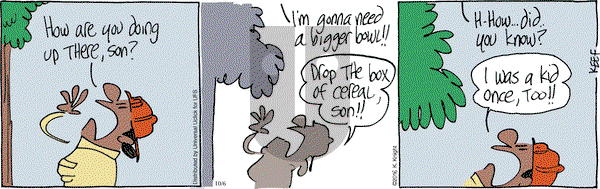 The Knight Life on Thursday October 6, 2016 Comic Strip