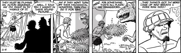 Alley Oop on Friday February 5, 1971 Comic Strip