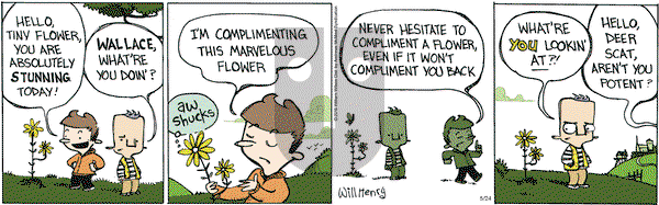 Wallace the Brave on Thursday May 24, 2018 Comic Strip