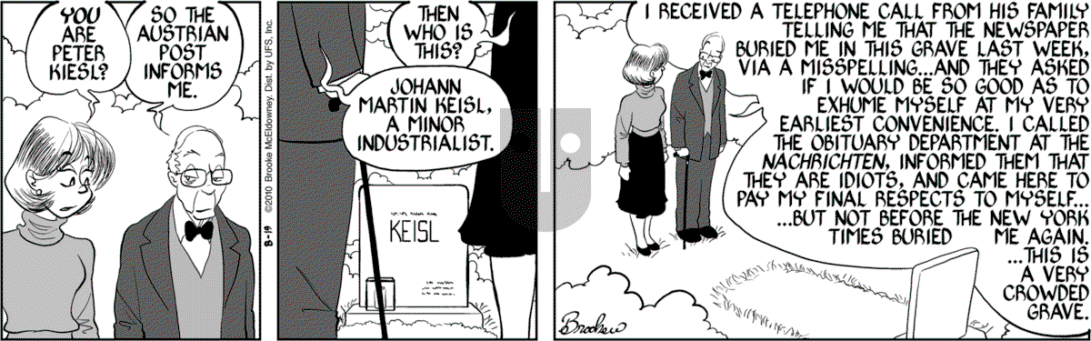 9 Chickweed Lane - Thursday August 19, 2010 Comic Strip