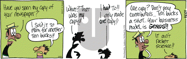 The Knight Life on Saturday March 25, 2017 Comic Strip