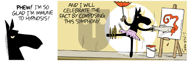 Dark Side of the Horse on Thursday June 9, 2011 Comic Strip
