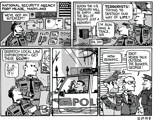 Ted Rall on Saturday December 31, 2005 Comic Strip