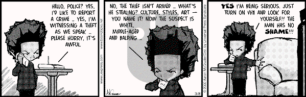 The Boondocks on Wednesday October 10, 2007 Comic Strip
