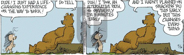The Grizzwells on Thursday March 16, 2017 Comic Strip