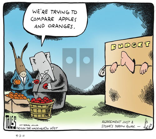 Tom Toles on Sunday April 3, 2011 Comic Strip