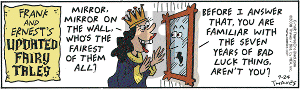 Frank and Ernest on Wednesday September 24, 2008 Comic Strip