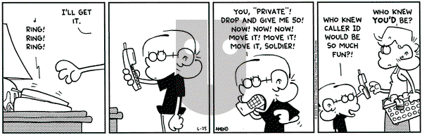 FoxTrot - Tuesday June 25, 2002 Comic Strip