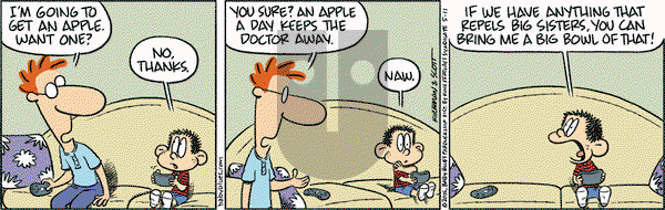 Baby Blues on Wednesday May 11, 2016 Comic Strip