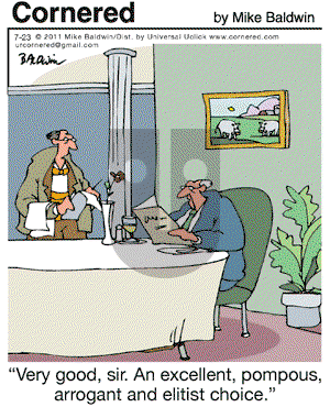 Cornered - Saturday July 23, 2011 Comic Strip