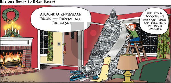 Red and Rover on Sunday December 21, 2014 Comic Strip