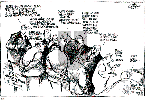 Pat Oliphant on Wednesday May 4, 2005 Comic Strip