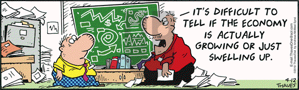 Frank and Ernest on Friday April 12, 2019 Comic Strip