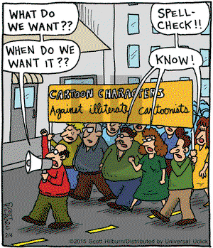 The Argyle Sweater - Wednesday February 4, 2015 Comic Strip