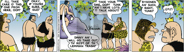 Alley Oop on Thursday January 28, 2016 Comic Strip