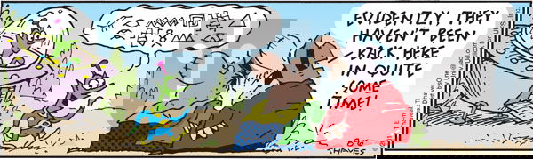 Frank and Ernest on Saturday August 6, 2011 Comic Strip