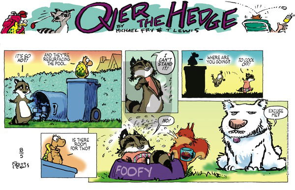 Over the Hedge on Sunday August 5, 2018 Comic Strip