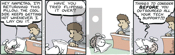 DeFlocked on Thursday April 23, 2009 Comic Strip