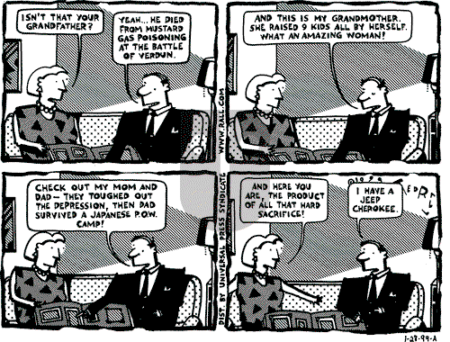 Ted Rall on Sunday January 31, 1999 Comic Strip