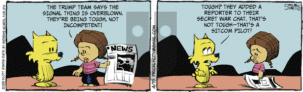 Prickly City on Tuesday April 15, 2025 Comic Strip