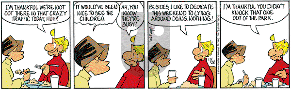 Arlo and Janis on Thursday November 22, 2012 Comic Strip
