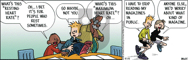Frazz on Saturday April 14, 2018 Comic Strip