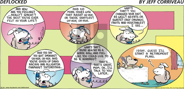 DeFlocked on Sunday August 19, 2012 Comic Strip