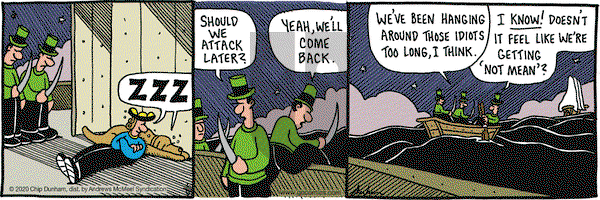 Overboard on Saturday June 6, 2020 Comic Strip