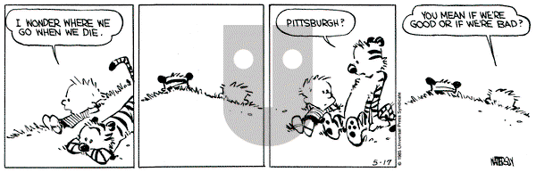 Calvin and Hobbes on Friday May 17, 1991 Comic Strip