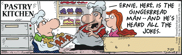 Frank and Ernest on Tuesday July 29, 2014 Comic Strip