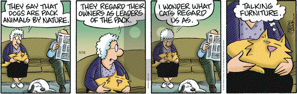 Pickles - Monday September 18, 2023 Comic Strip