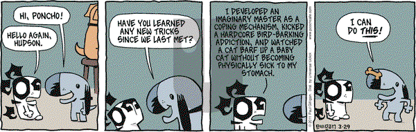 Pooch Cafe on Tuesday March 29, 2011 Comic Strip